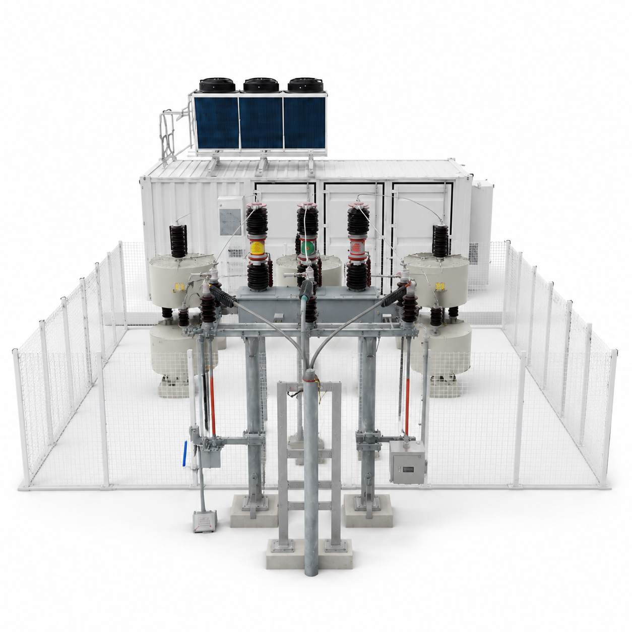 6~35kV medium and high voltage cascade direct-mounted static dynamic reactive power compensation and harmonic suppression device (SVG)